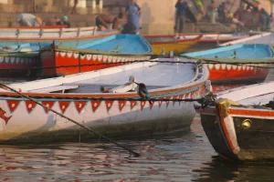 boat ride on river ganga