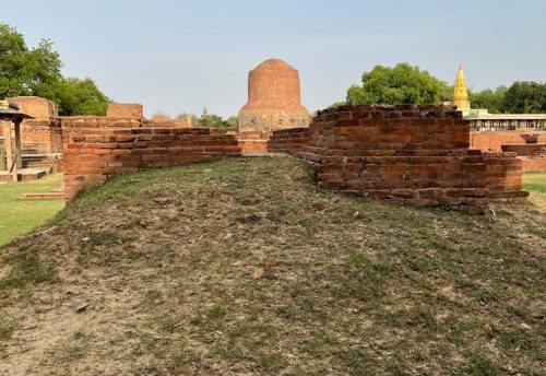 Dhamek Stupa at Sarnath, near Varanasi
