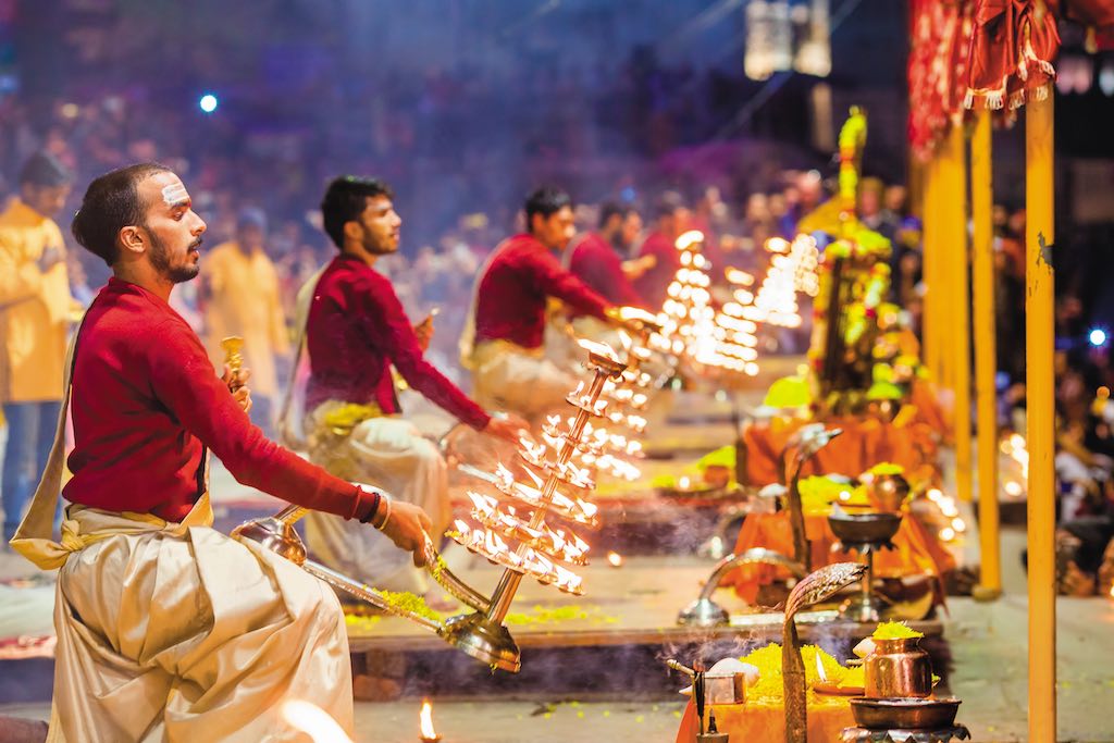 Dashashwamedh Ghat Evening Ganga Aarti