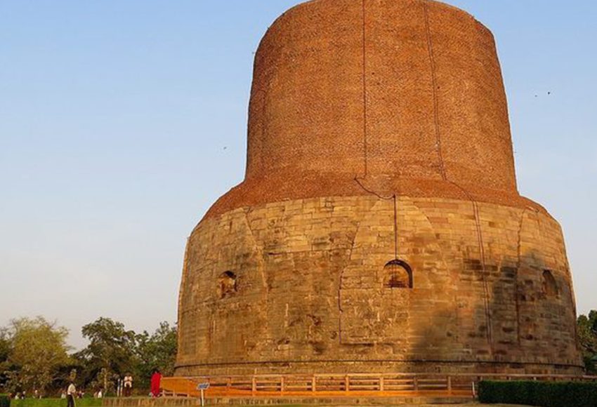 Dhamek Stupa at Sarnath near Varanasi