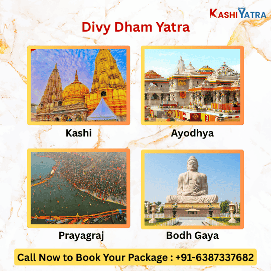 Divy Dham Yatra Tour Package - Varanasi, Ayodhya, Prayagraj & Bodhgaya Tour Package