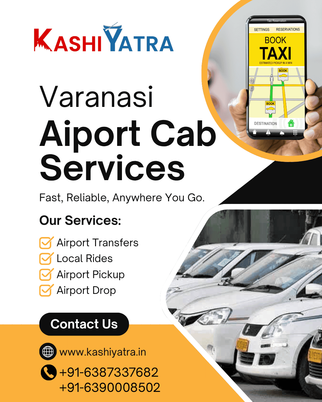 varanasi airport cab service