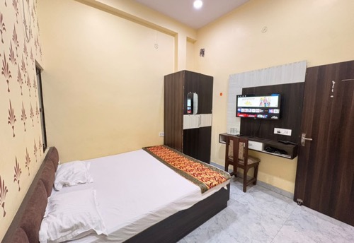 Double Bed Room entrance view, Hotel Shivala Grand