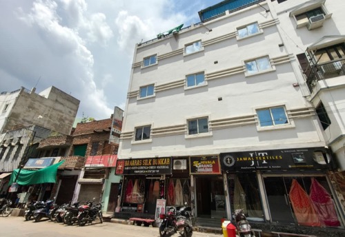 Exterior of Hotel Shivala Grand — hotel near the ghat in Varanasi, Shivala
