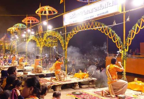 Ganga Aarti at Dashashwamedh Ghat on Dev Diwali