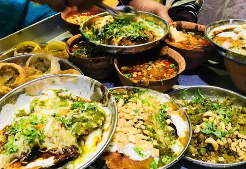 Famous Varanasi street food and chaat