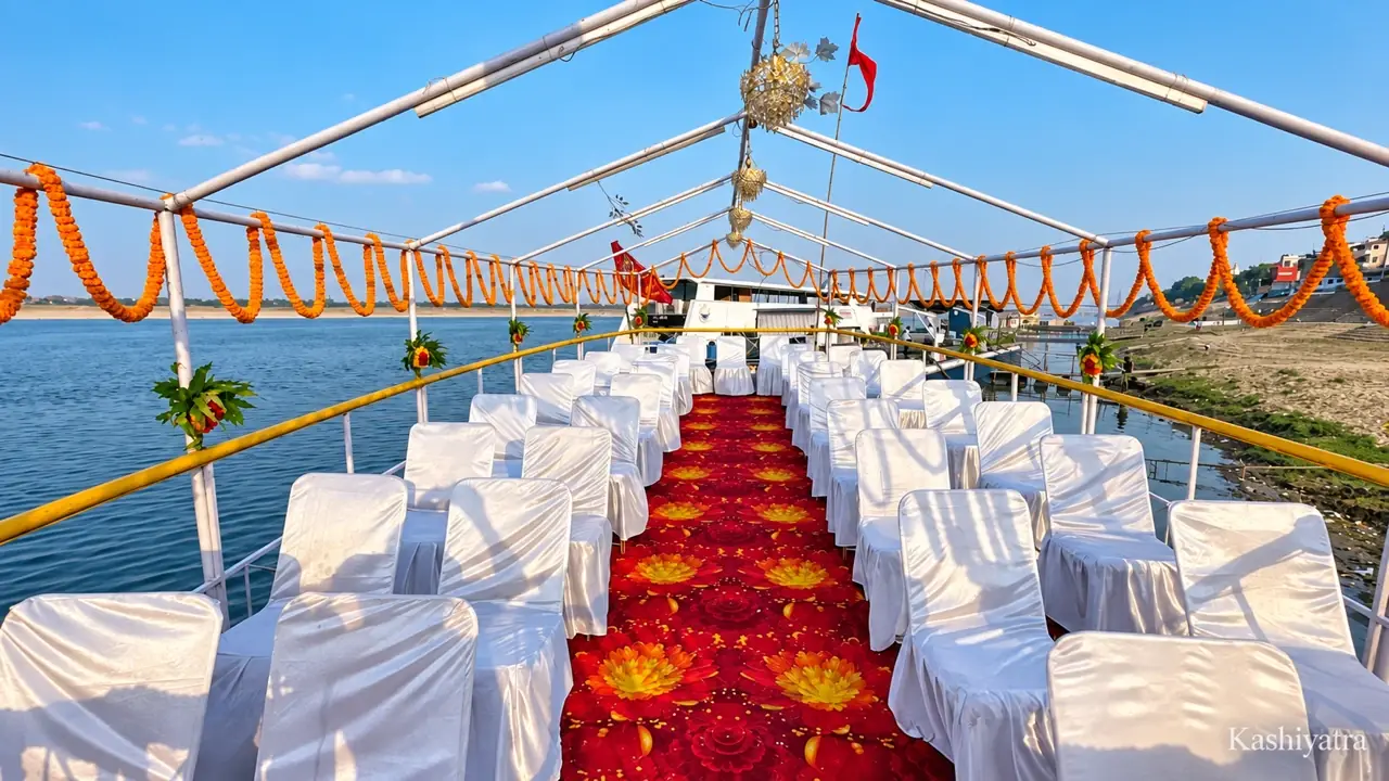 bajra boat for dev deepawali 2026 by kashiyatra